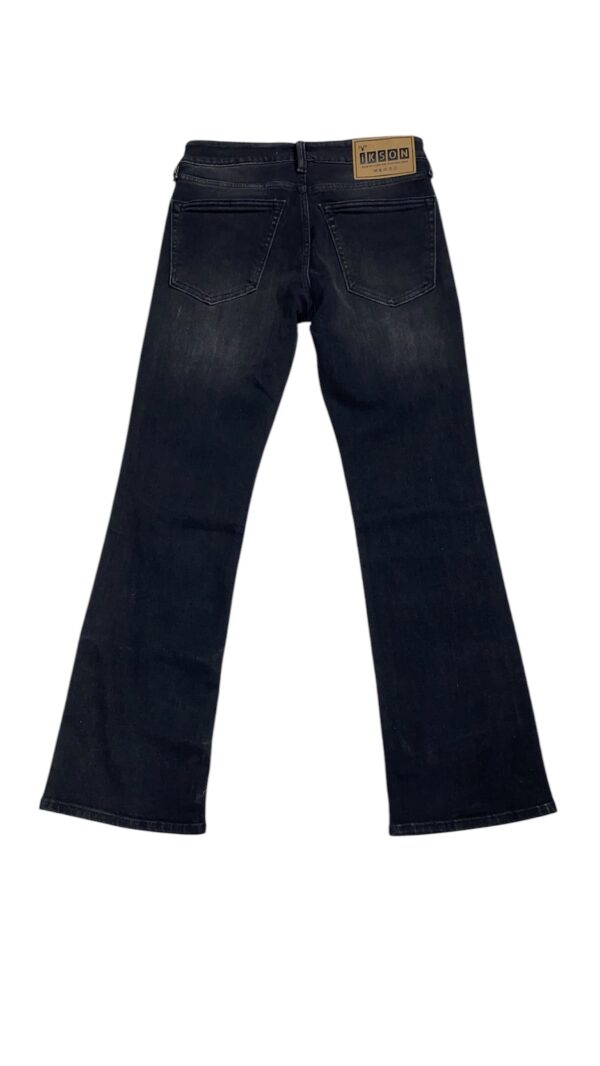 carbon black bootcut jeans