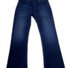 Deep Blue Bootcut Jeans