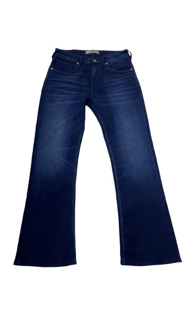 Deep Blue Bootcut Jeans