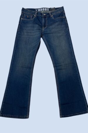 Men’s bootcut jeans by Ikson in premium stretch denim